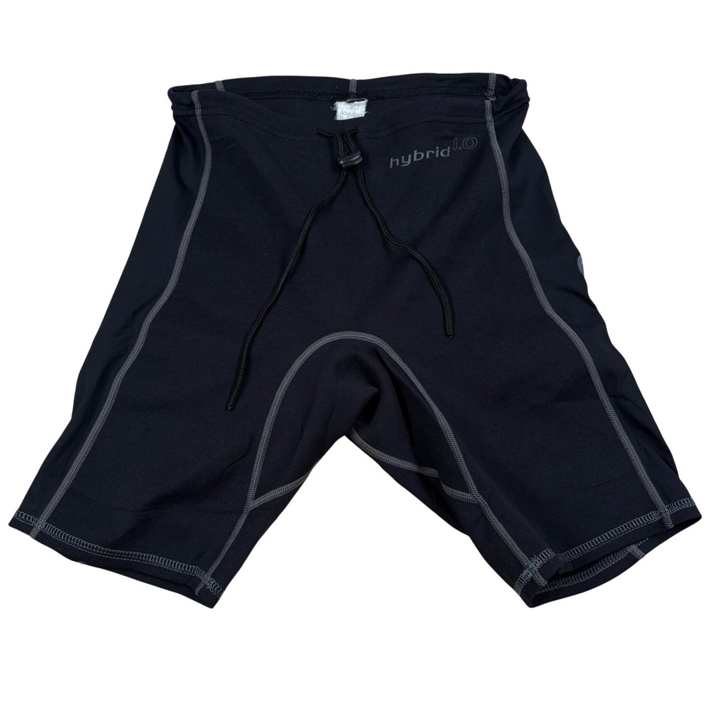 Scubapro Hybrid 1.0 Shorts Mens S/M Black Scuba Diving Surfing Water Sports